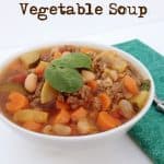 Italian Beef and Vegetable Soup