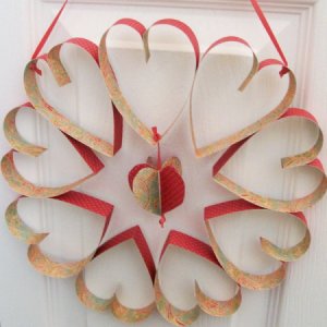 Hanging Heart Wreath