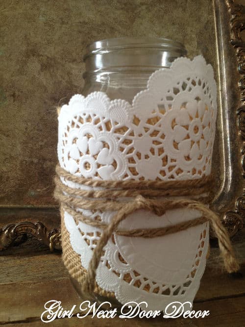 valentine jar Decoration