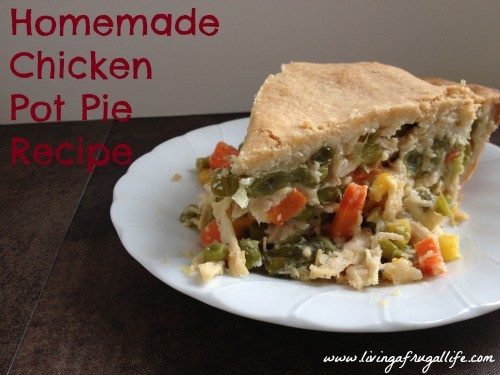 Fugal chicken pot pie family recipe