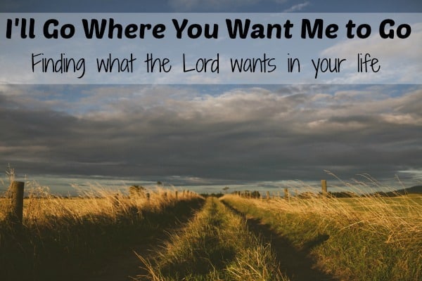 finding what the Lord wants