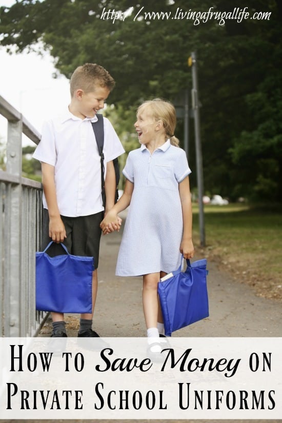 Are you looking for how to save money on private school uniforms? These practical tips will help you save money on new or used uniform items.