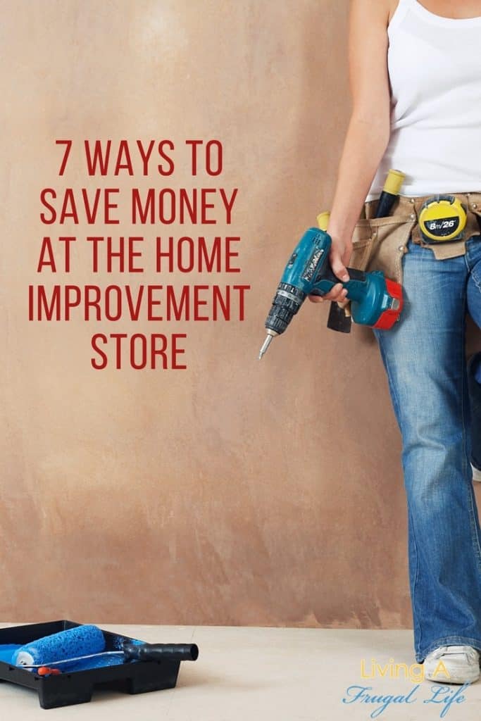 Are you doing home improvements and looking for easy ways to save money at the home improvement store? These tips will help you save as much as possible!
