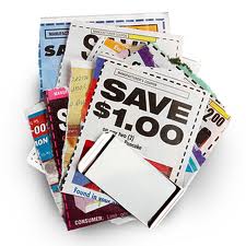 coupons in a stack