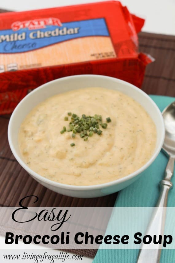 Broccoli Cheese Soup: a Frugal Tutorial