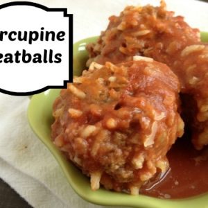 Porcupine Meatballs