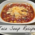 Family Taco Soup Recipe