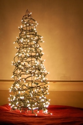 Frugal Christmas Tree Decoration