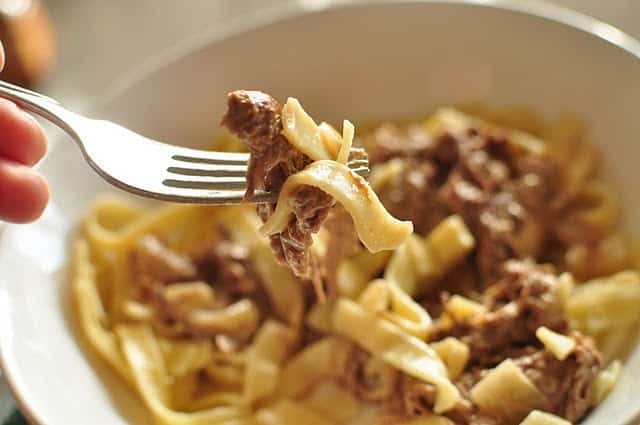 Healthy Beef Stroganoff Meal