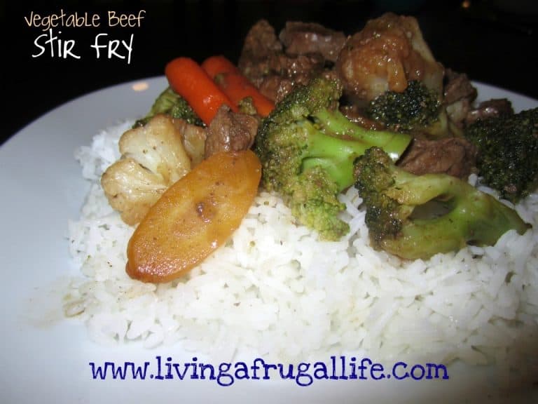 Healthy Vegetable Beef Stir Fry