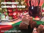 Peppermint Chocolate Fudge