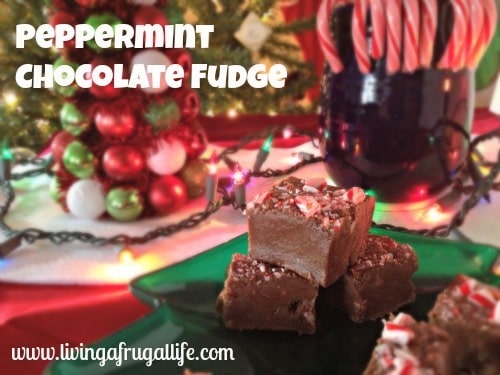 Peppermint Chocolate Fudge 