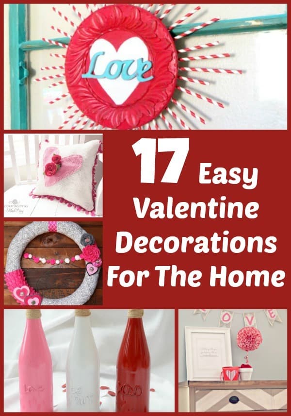 homemade valentine decorations