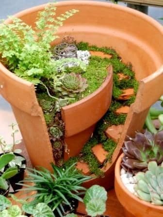 Frugal Fairy Garden