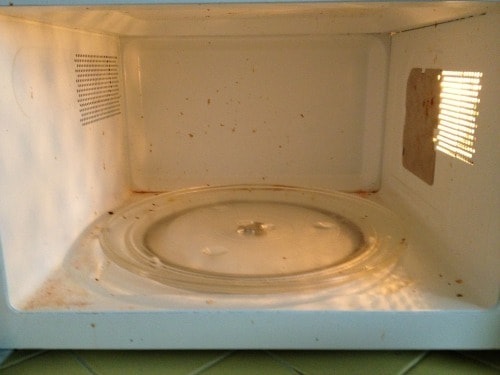 dirty microwave