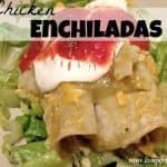 Budget Chicken Enchiladas