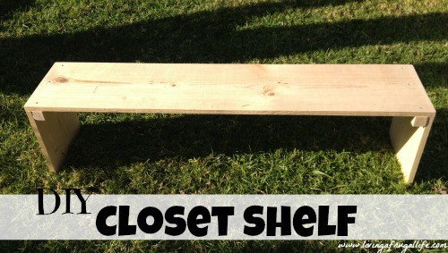 DIY Closet Shelf