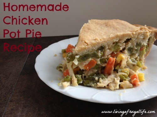 Frugal Chicken Pot Pie Family Recipe