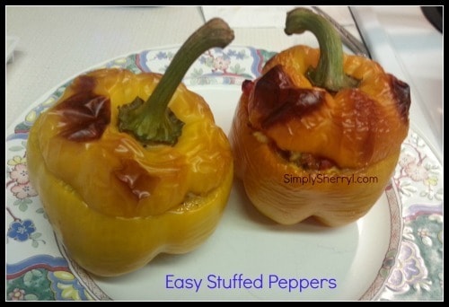 Easy Stuffed Pepper Recipe