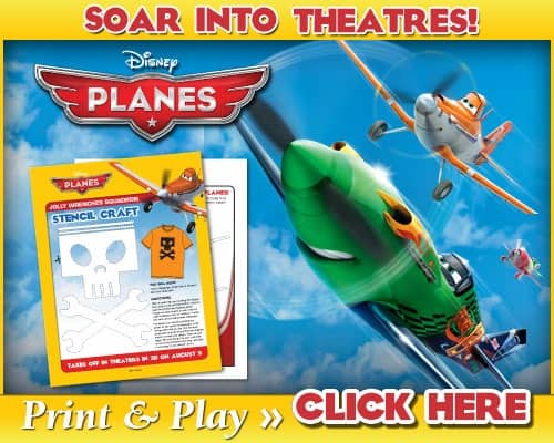 Disney Planes Activity Sheets