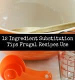 Ingredient Substitution Tips Frugal Recipes Use
