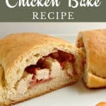 Are you looking for a copycat chicken bake recipe that makes chicken bakes that tastes like Costco's? This recipe for chicken bakes is a simple meal for two or more. They are super quick to make and really yummy! you can make the bakes as big or small as you would like and the make great freezer meals!