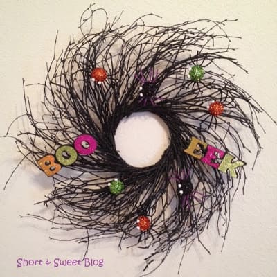 Halloween DIY Wreath