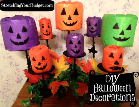 Halloween Toilet Paper craft