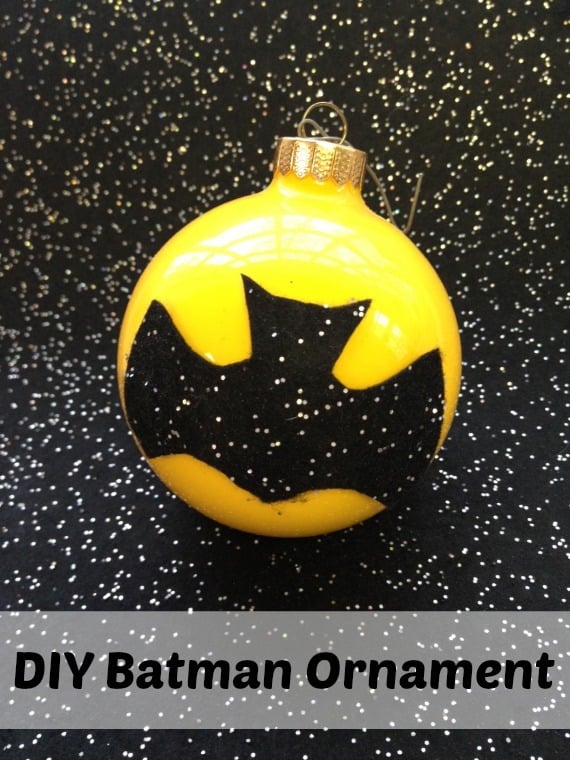 DIY Batman Ornament