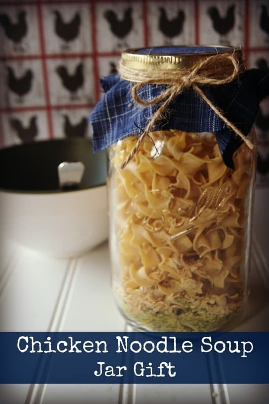 Chicken Noodle Soup in a Jar: a Cheap Healthy Meal