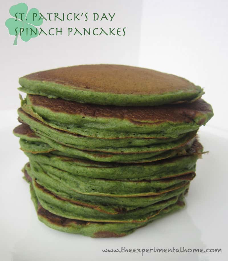 St Patricks Pancakes