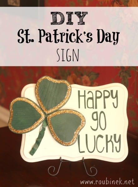 st patricks day sign