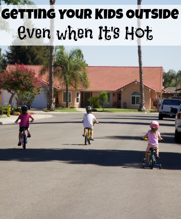 Getting Kids Outside, Even In The Heat