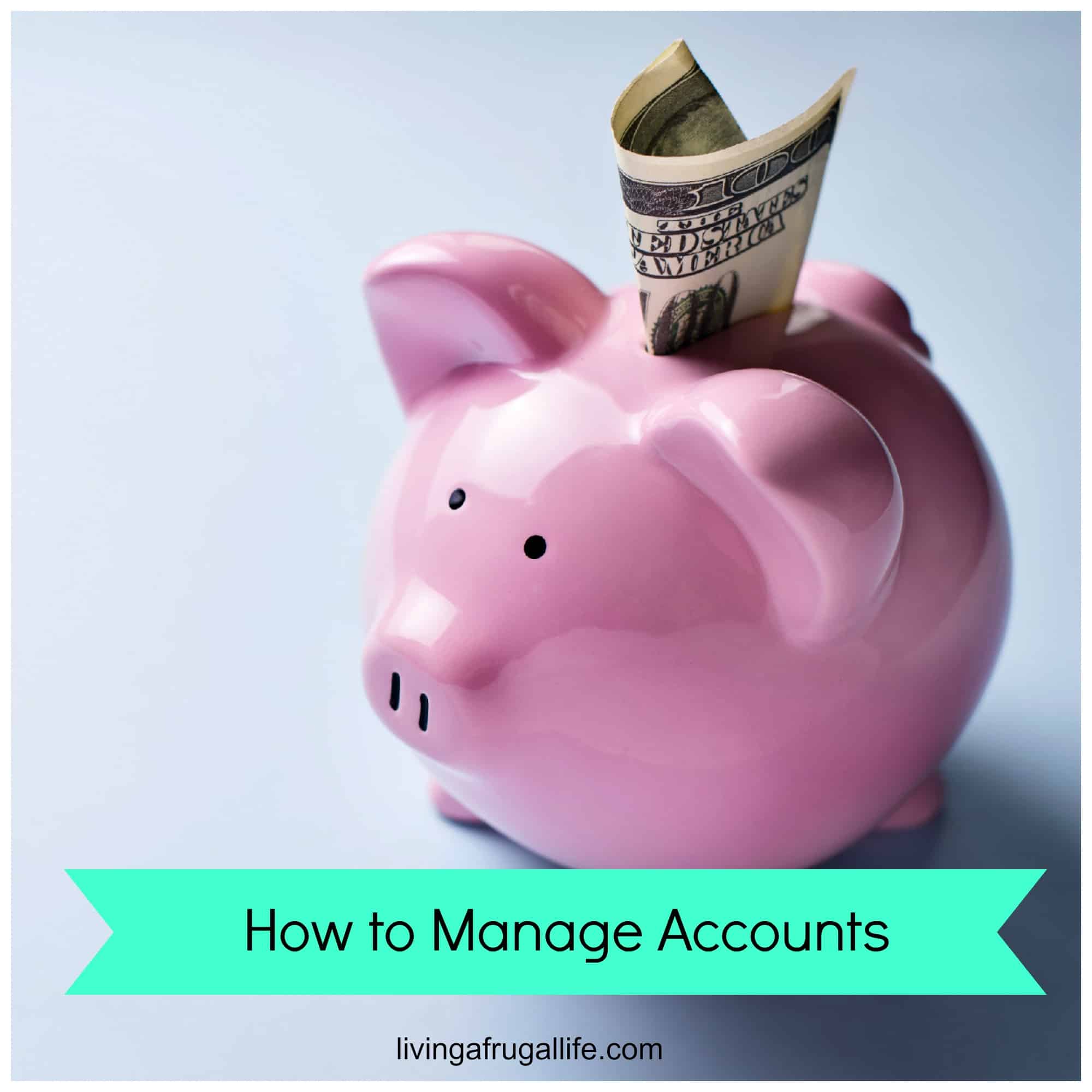 How to Manage Accounts and Organize Your Money + Free Printable