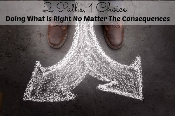 sometimes when you have 2 good paths it is hard to know which is the right choice for you. It is one of the scariest times in your life when you answer comes out to a different path then you thought.