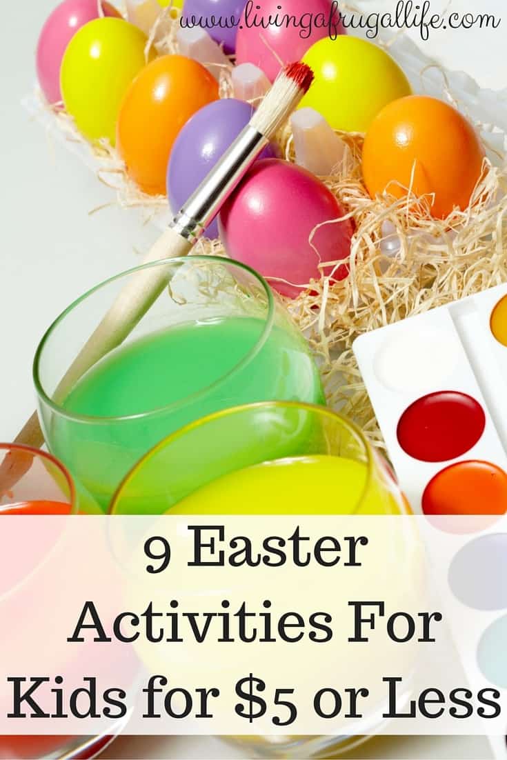 These 9 Easter activities for kids are a great way to keep kids occupied during the holiday. Includes religious activities and non-religious activities.