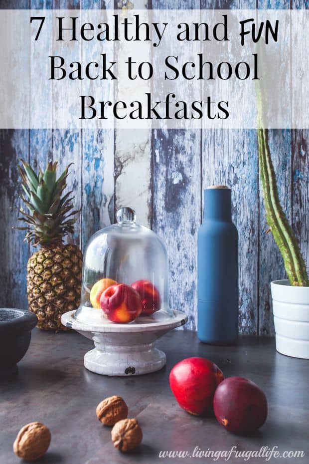 Are you looking for new healthy breakfast ideas for back to school? These 7 back to school breakfasts includes recipes and ideas with grains, fruits & more!