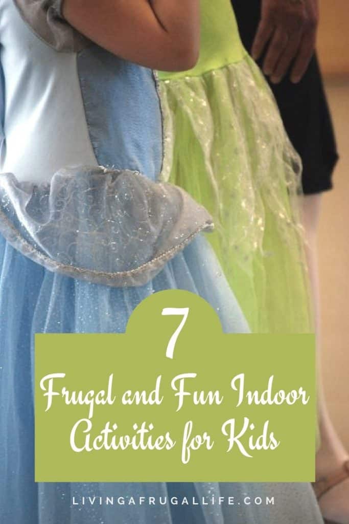 Are you looking for frugal and fun indoor activities for kids? These easy activities help whether it is too hot or cold to go outside.