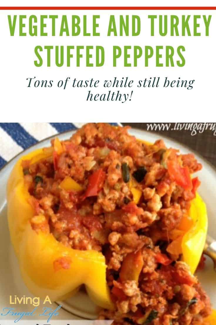 The Best Stuffed Bell Peppers With Ground Turkey And Vegetables