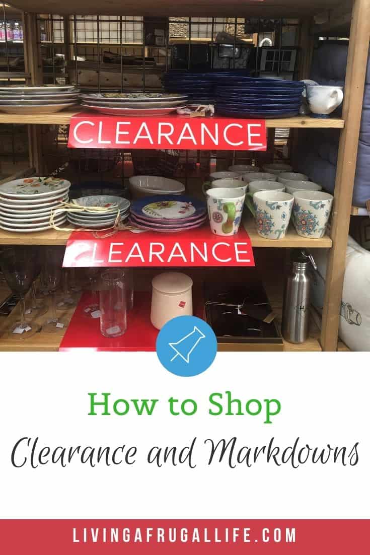 Monthly Grocery Challenge: Using Clearance and Markdowns