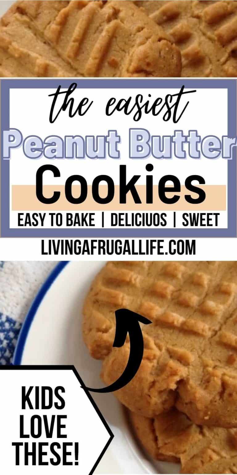 The Best Easy Peanut Butter Cookies Recipe Ever! *Can Be Dairy Free*